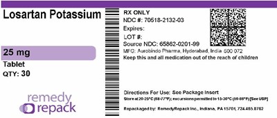 Losartan Potassium 25mg 70518 2132 03